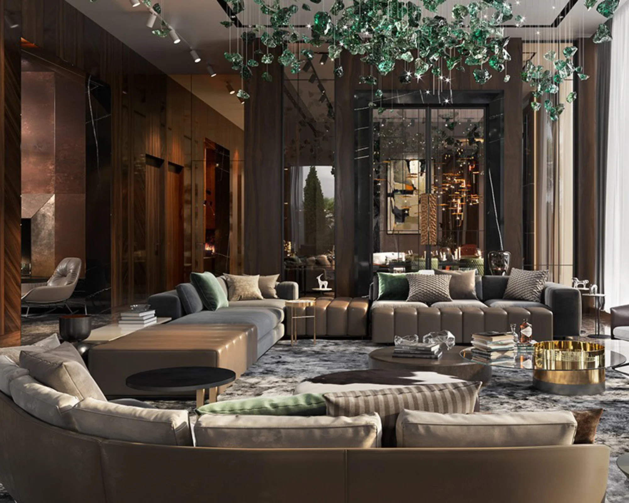 Luxury living room project