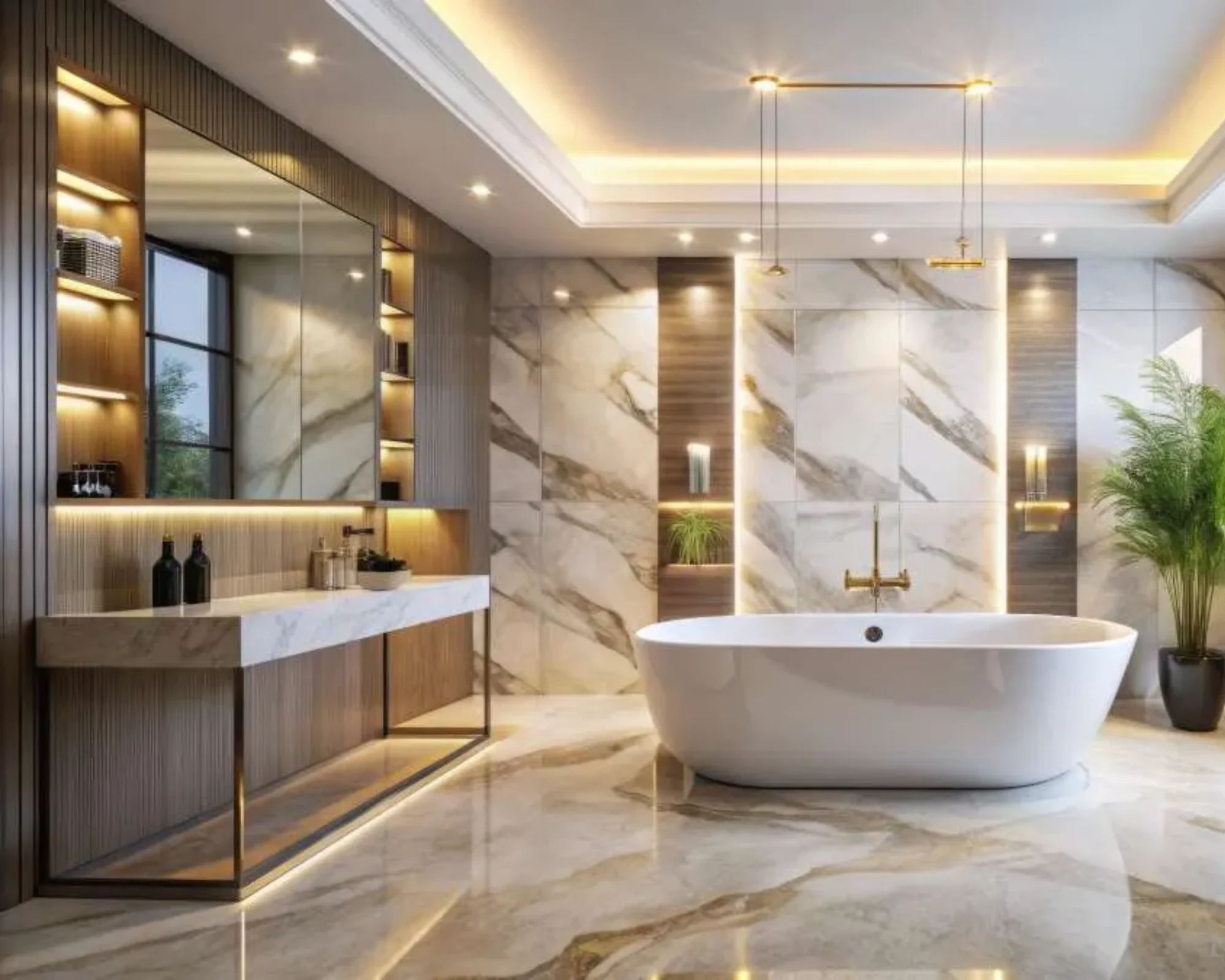 Luxury bathroom project